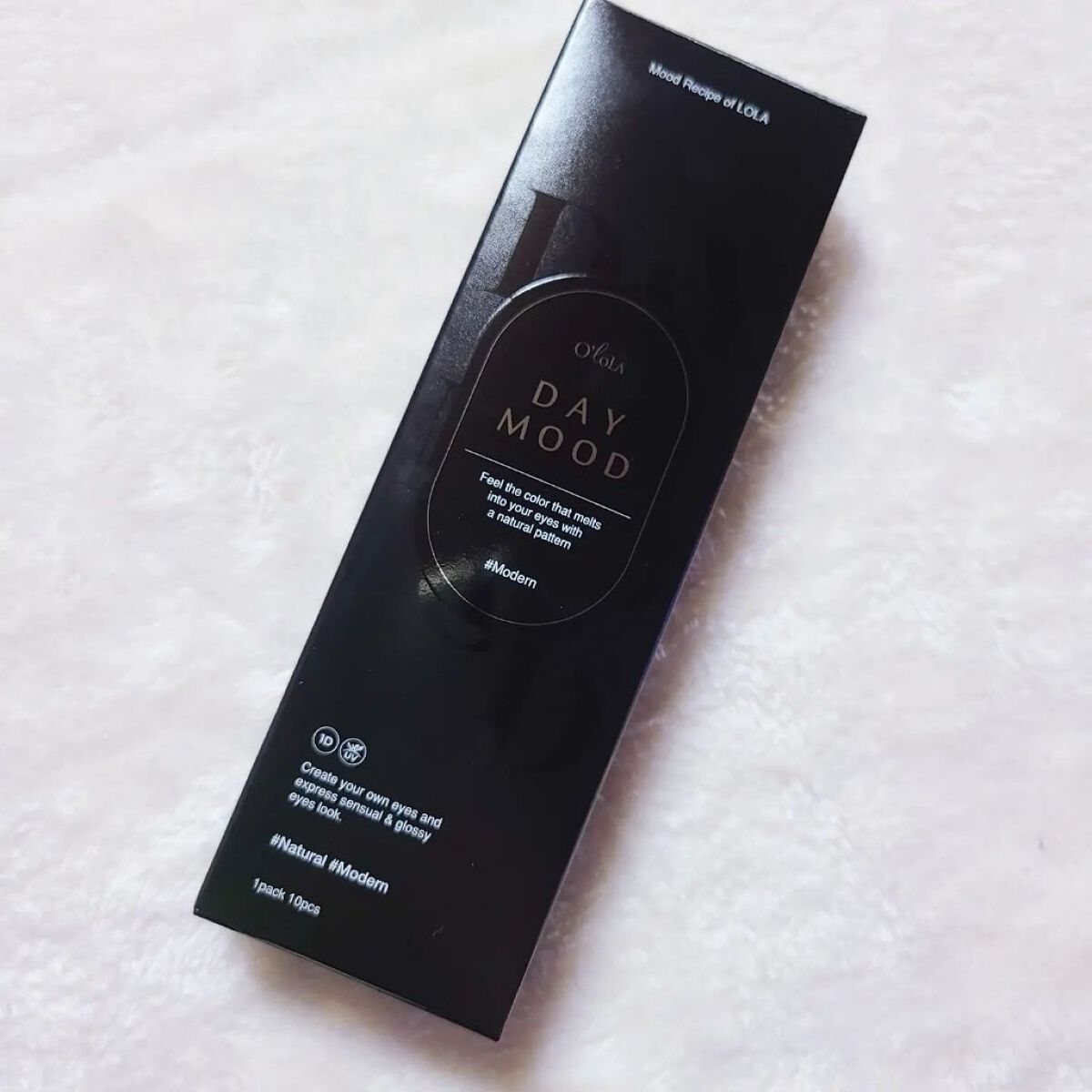 デームードワンデー(DAYMOOD 1day) 01 ブラウン/OLOLA/ワンデー（１DAY）カラコンを使ったクチコミ（2枚目）