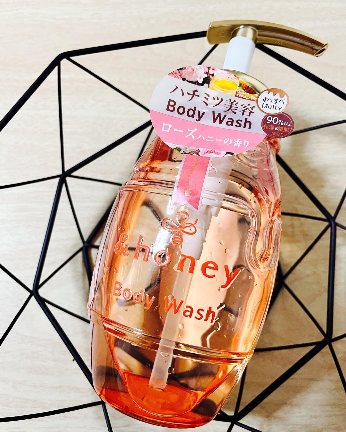メルティモイスト ジェルボディウォッシュ/&honey/ボディソープを使ったクチコミ(4枚目)
