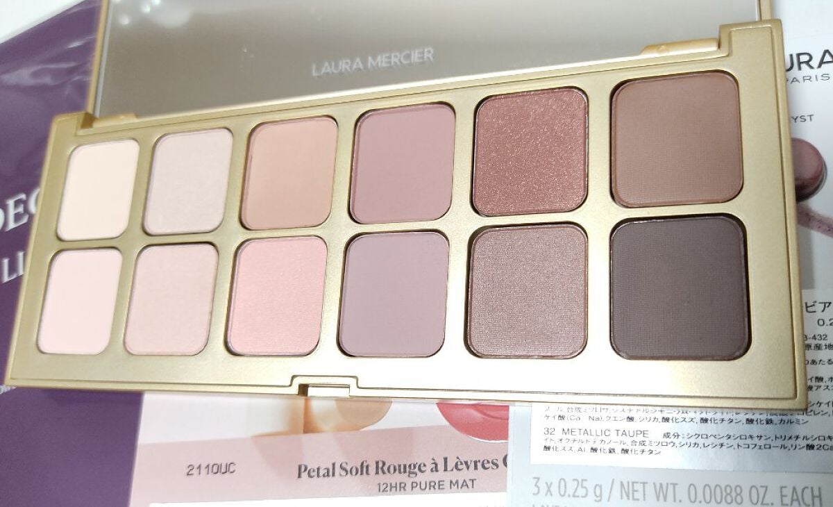 ザ ワイルドフラワー アイシャドウ パレット/ローラ メルシエ/マルチパレットを使ったクチコミ(1枚目)