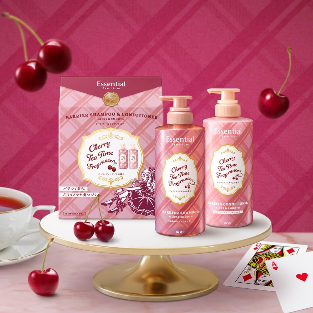 試してみた】エッセンシャル プレミアム バリアシャンプー