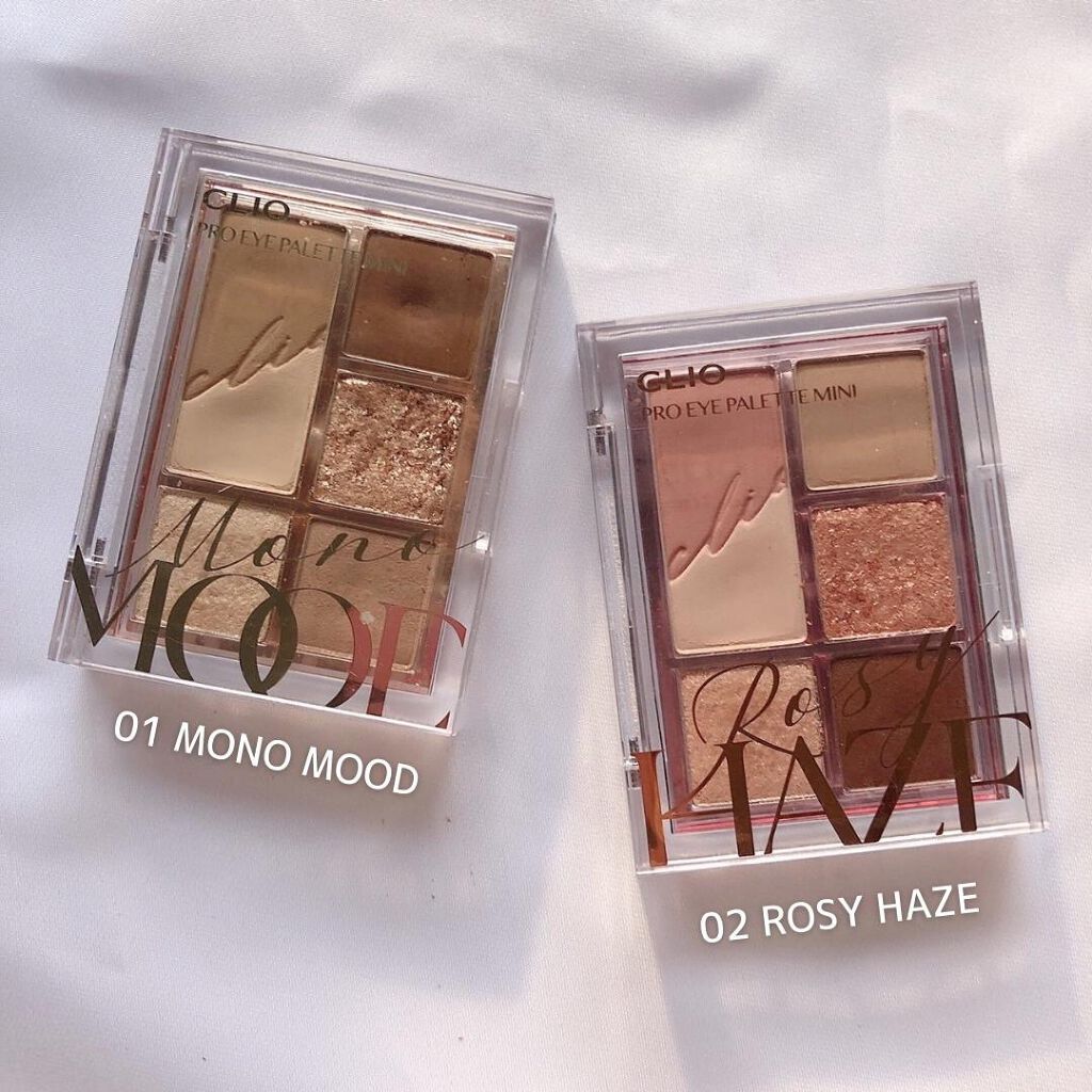 プロ アイパレット ミニ/CLIO/アイシャドウパレットを使ったクチコミ（2枚目）