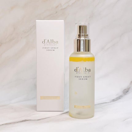 ダルバ ホワイトトリュフファーストスプレーセラム/ダルバ/ミスト状化粧水を使ったクチコミ(2枚目)