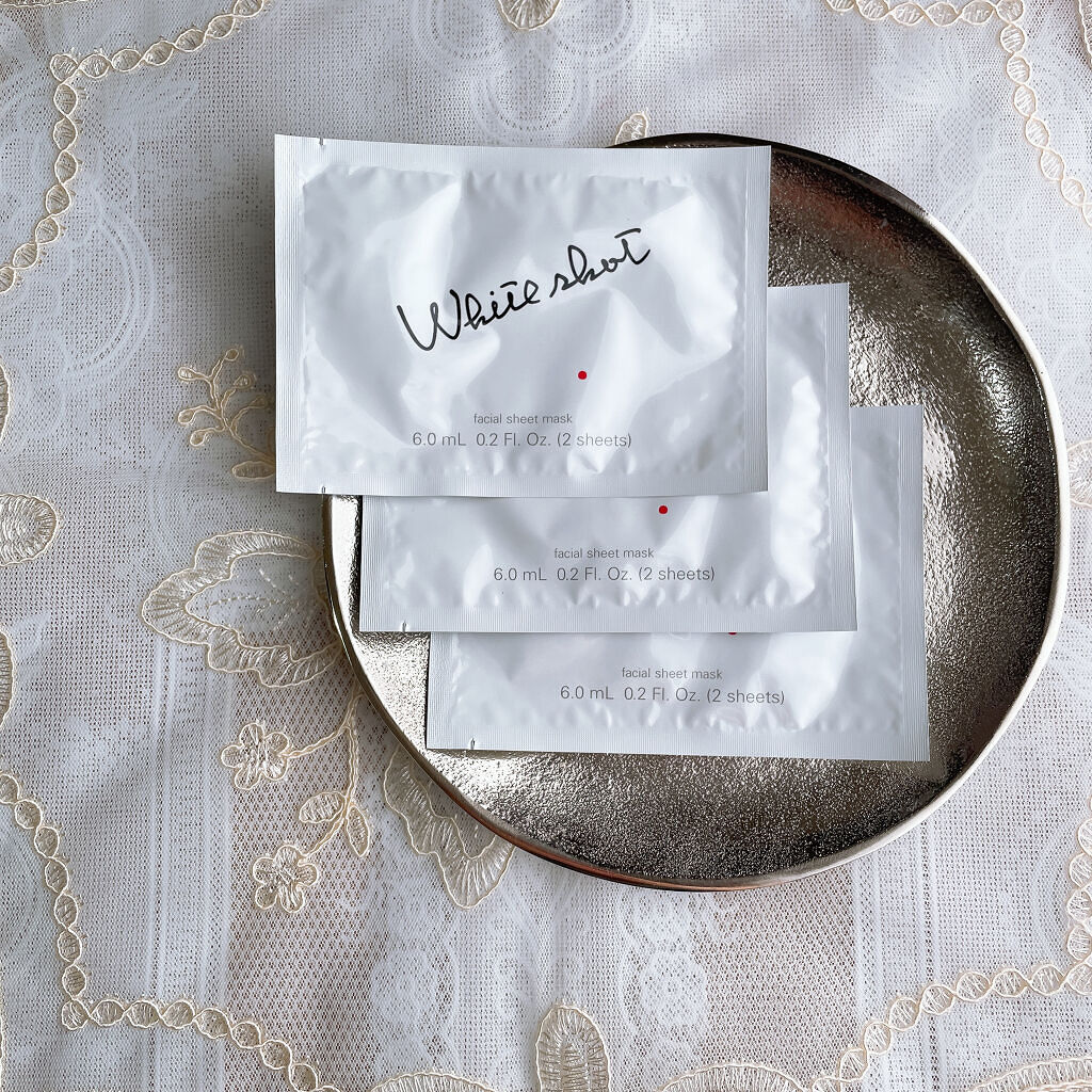 ホワイトショット QXS/ホワイトショット/シートマスク・パックを使ったクチコミ（1枚目）