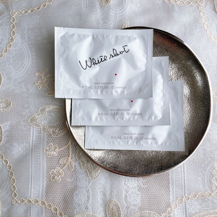 ホワイトショット QXS/ホワイトショット/シートマスク・パックを使ったクチコミ(1枚目)