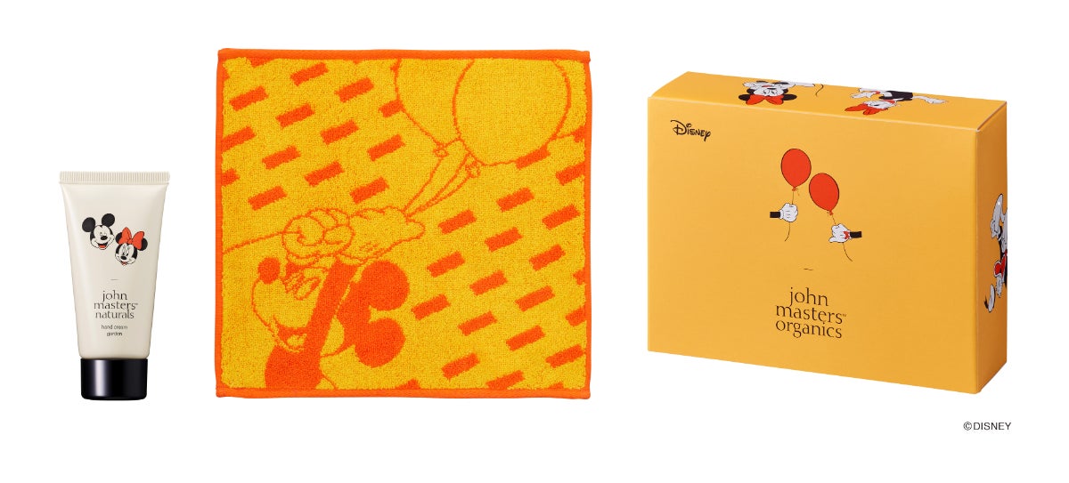 ハンドケアギフト<ミッキー&フレンズ限定デザイン> john masters organics