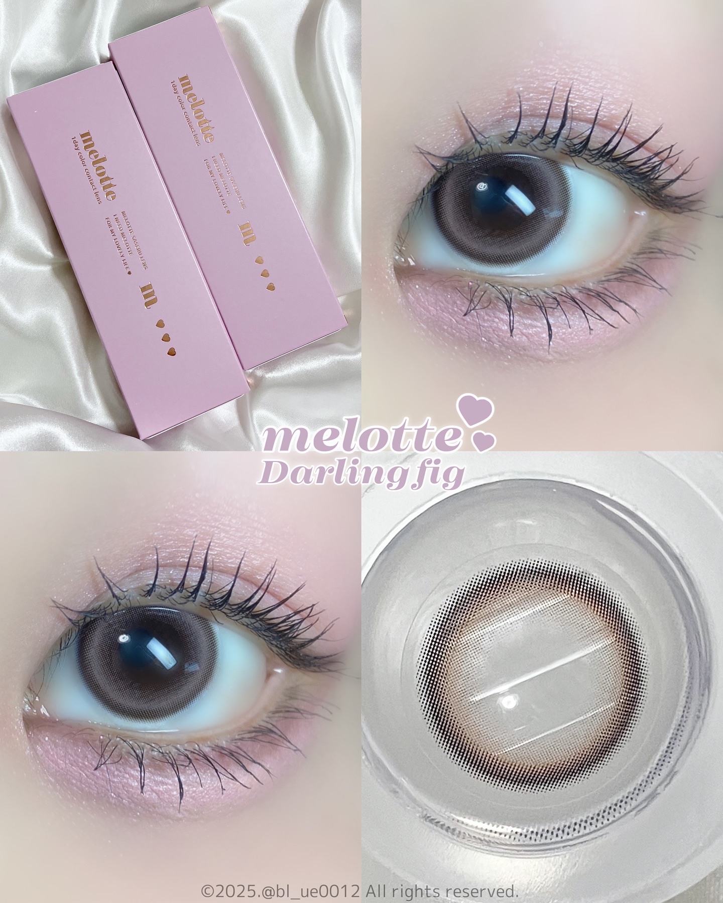 melotte 1day ダーリンフィグ/melotte/ワンデー（１DAY）カラコンを使ったクチコミ（1枚目）