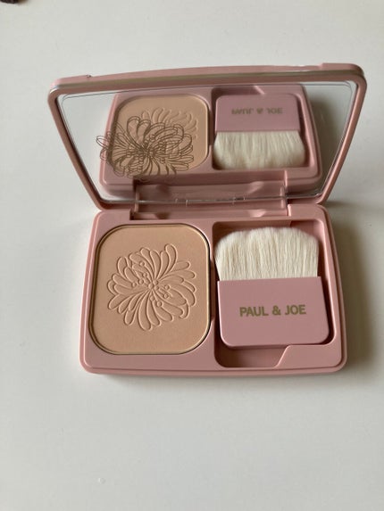 ヴェール ファンデーション 102 オークル/PAUL & JOE BEAUTE/パウダーファンデーションを使ったクチコミ(2枚目)