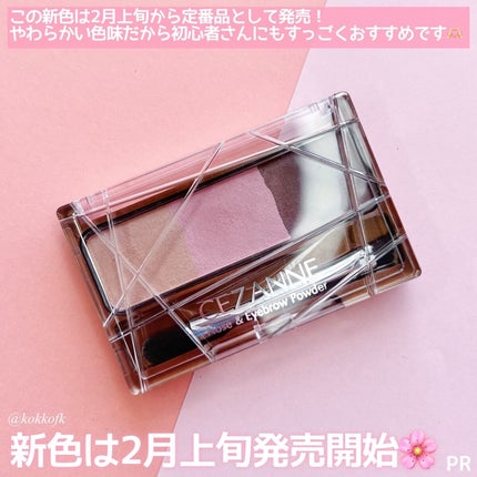 ノーズ&アイブロウパウダー/CEZANNE/パウダーアイブロウを使ったクチコミ(6枚目)