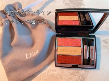 トリオ ブリック パレット＜ピュア グロウ＞/Dior/パウダーアイシャドウを使ったクチコミ（1枚目）