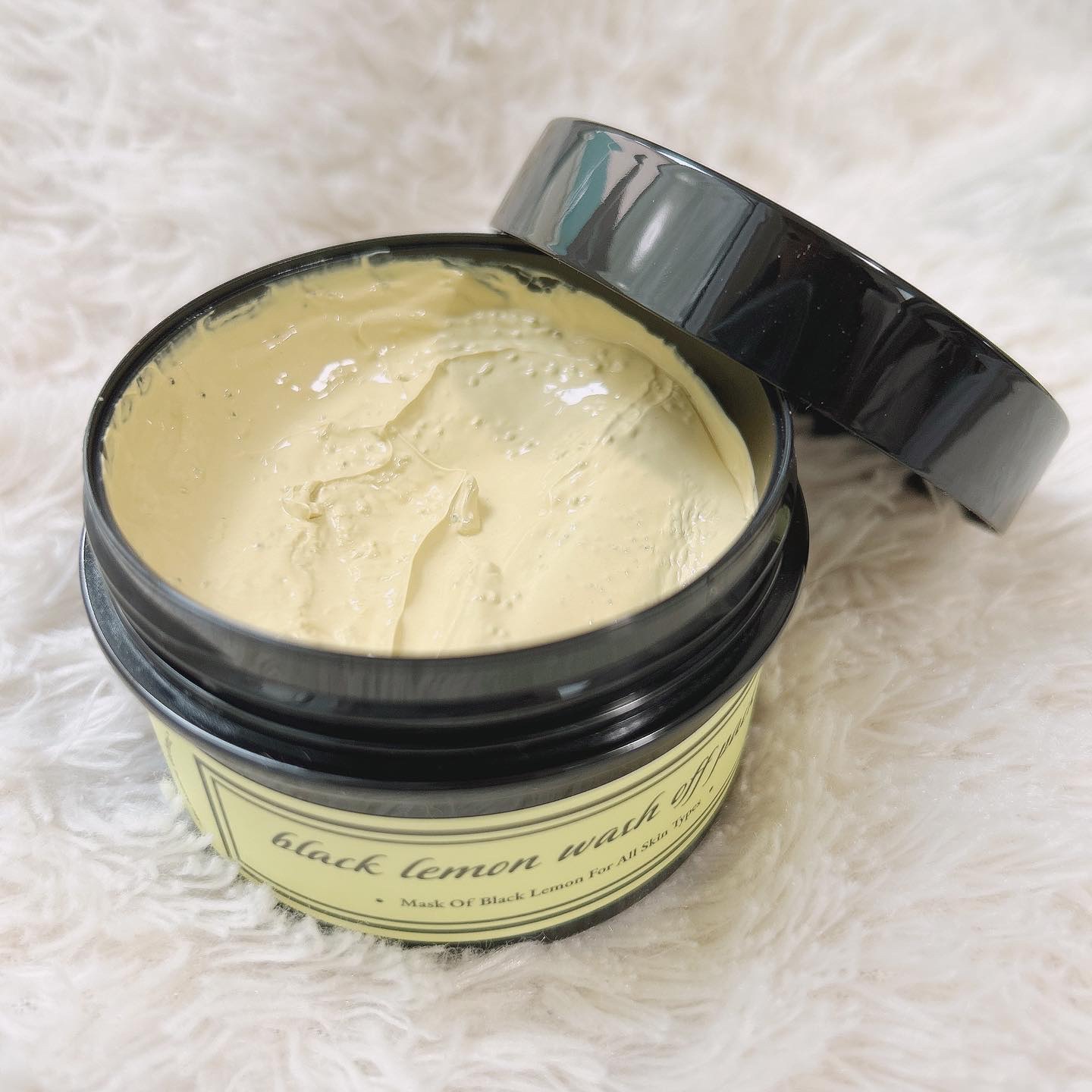 black lemon wash off pack/Aetem /洗い流すパック・マスクを使ったクチコミ（2枚目）