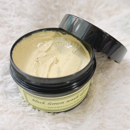 black lemon wash off pack/Aetem /洗い流すパック・マスクを使ったクチコミ(2枚目)