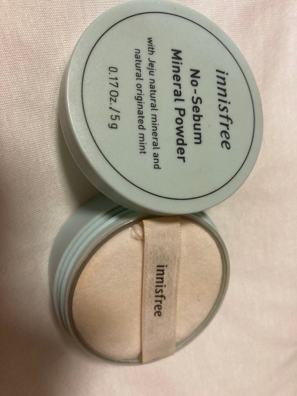 ノーセバム ミネラルパウダー/innisfree/ルースパウダーを使ったクチコミ(2枚目)