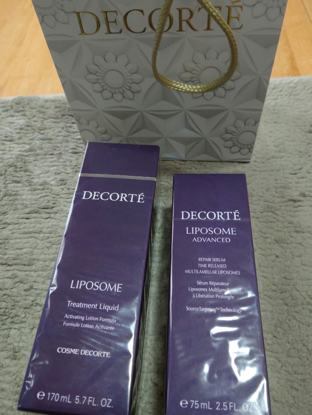 リポソーム トリートメント リキッド/DECORTÉ/化粧水を使ったクチコミ（1枚目）