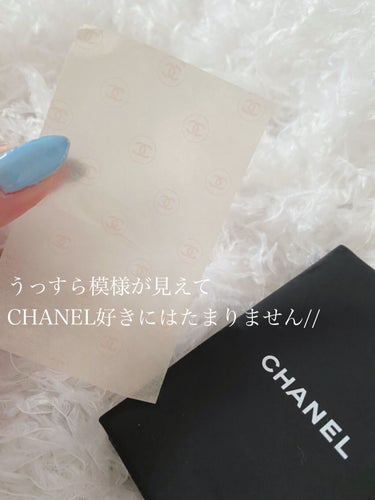 オイル コントロール ティッシュ/CHANEL/あぶらとり紙を使ったクチコミ（4枚目）