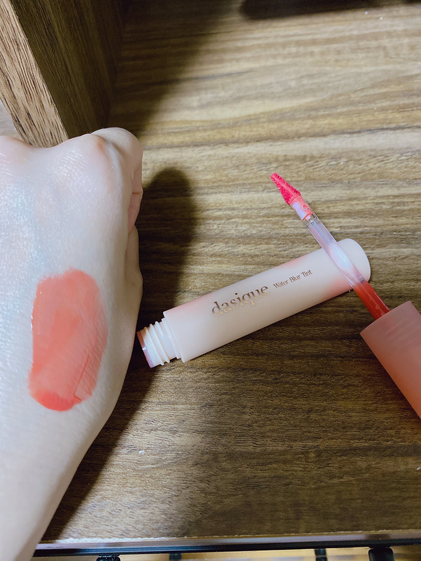 ウォーターブラーティント/dasique/リップティントを使ったクチコミ(2枚目)