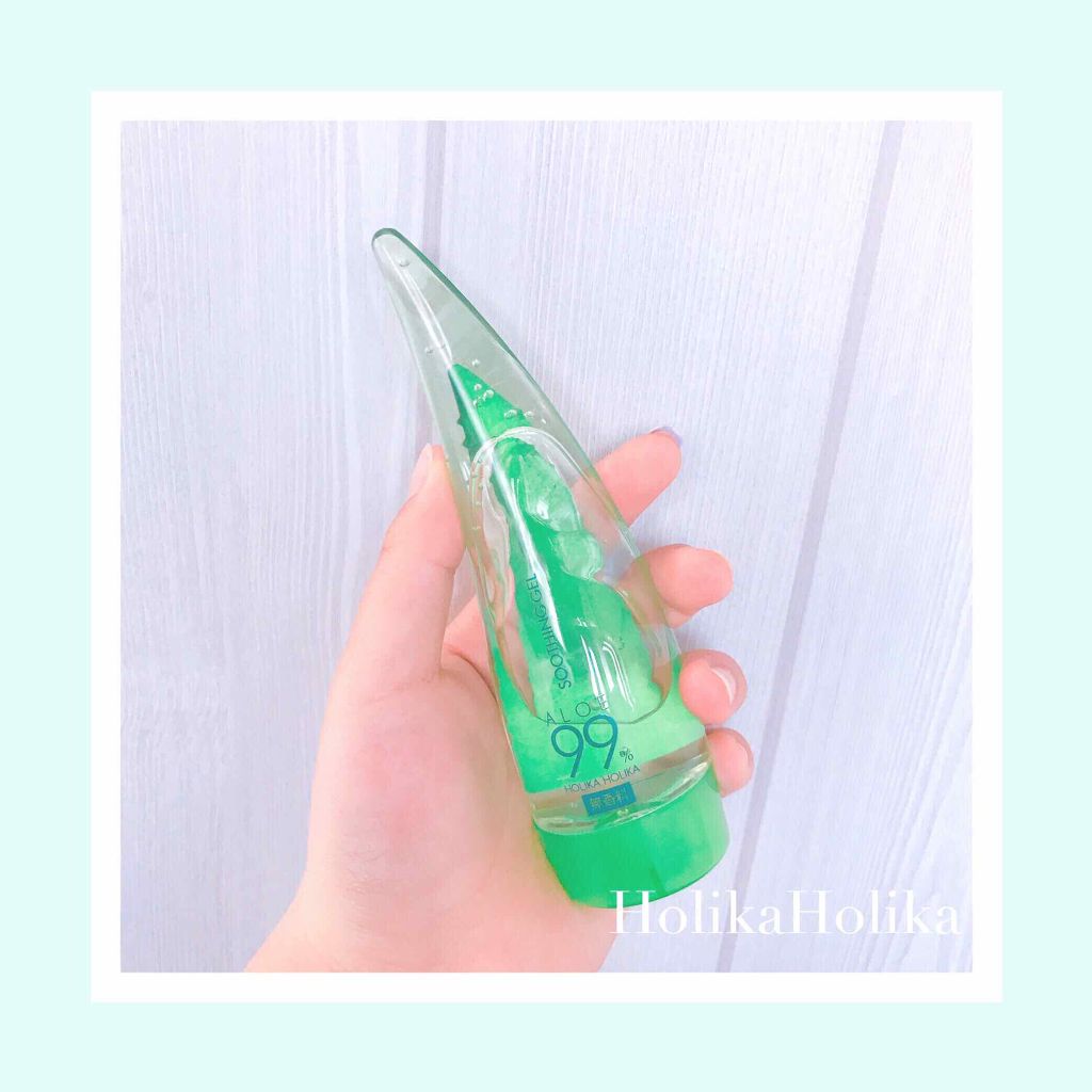 アロエ99％ スージングジェル/HOLIKA HOLIKA/ボディローションを使ったクチコミ（1枚目）