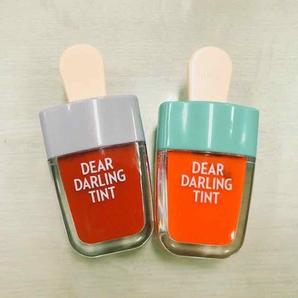 ディアダーリン ウォータージェルティント (アイスティント)/ETUDE/口紅を使ったクチコミ(1枚目)