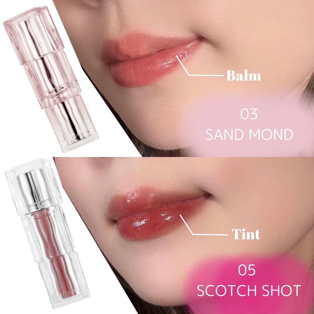 ウォーターリズムグロウメルティングバーム/TIRTIR(ティルティル)/口紅を使ったクチコミ（2枚目）