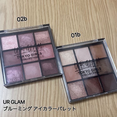 UR GLAM　BLOOMING EYE COLOR PALETTE/U R GLAM/アイシャドウパレットを使ったクチコミ（2枚目）