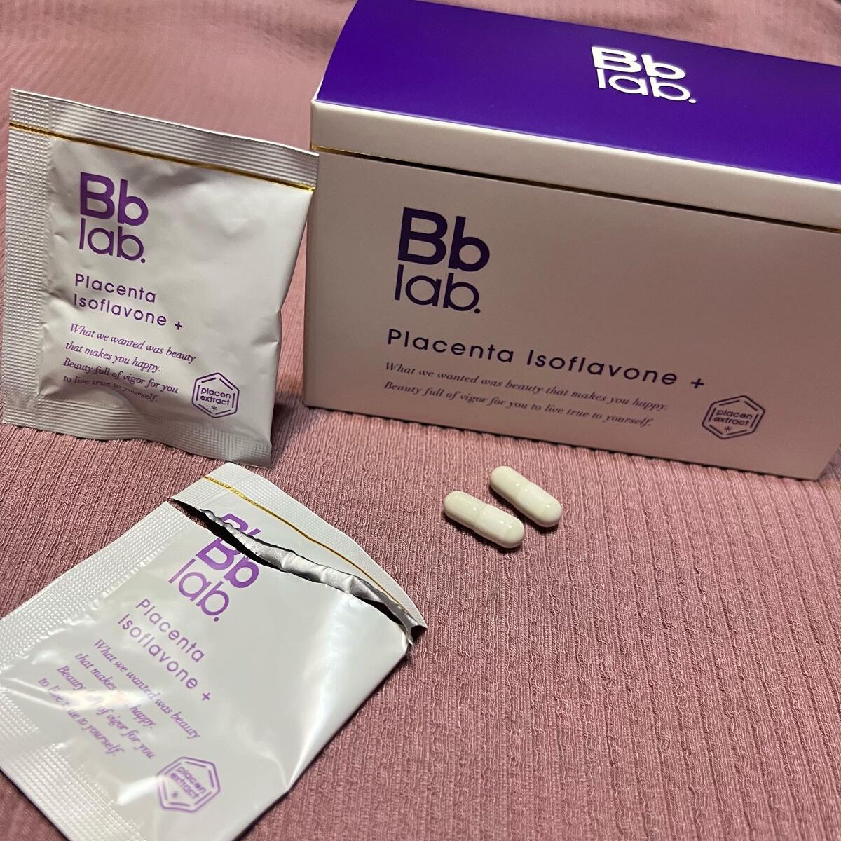 Placenta Isoflavone +/BB LAB/美容サプリメントを使ったクチコミ（1枚目）