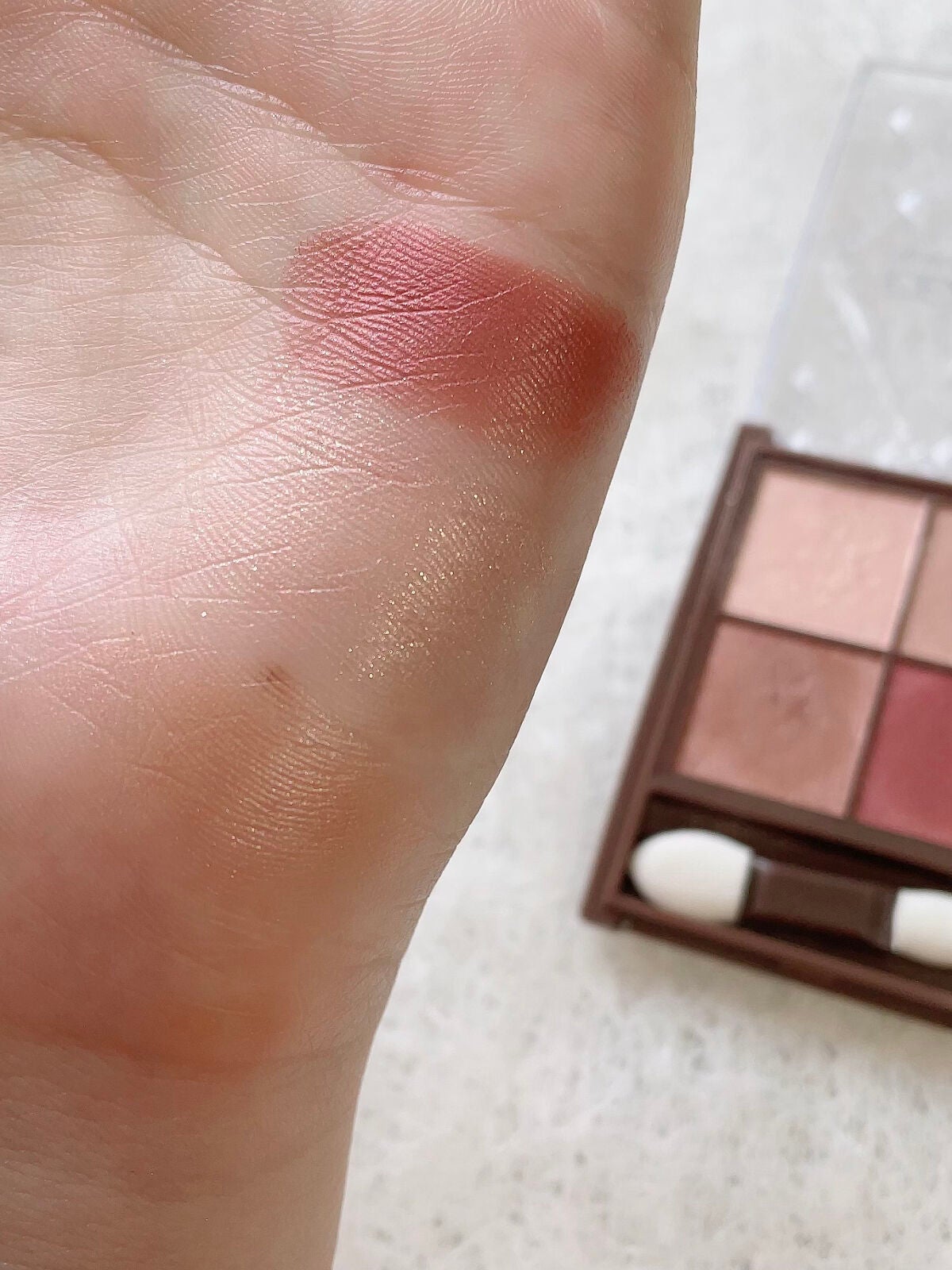 ニュアンスオンアイシャドウ/CEZANNE/アイシャドウパレットを使ったクチコミ(7枚目)