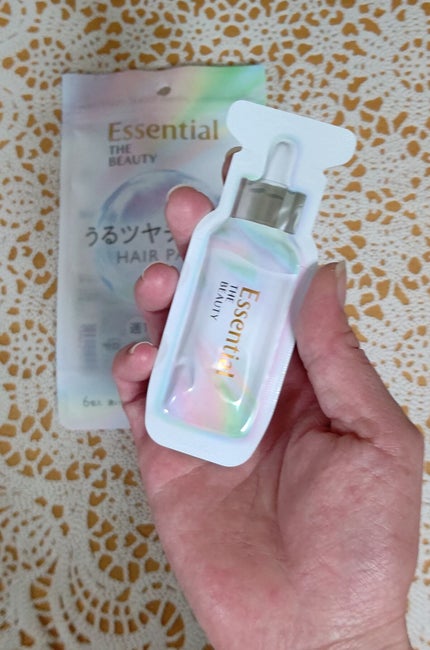 ザビューティ うるツヤチャージヘアパック/エッセンシャル/ヘアマスク・ヘアパックを使ったクチコミ(2枚目)
