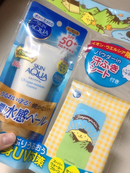 スーパーモイスチャーエッセンス/スキンアクア/日焼け止め・UVケアを使ったクチコミ(1枚目)