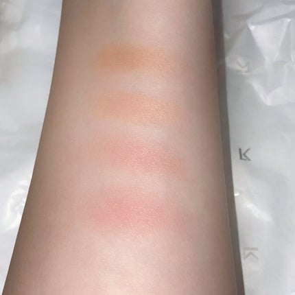 ジャストチーク/Laka/パウダーチークを使ったクチコミ(4枚目)