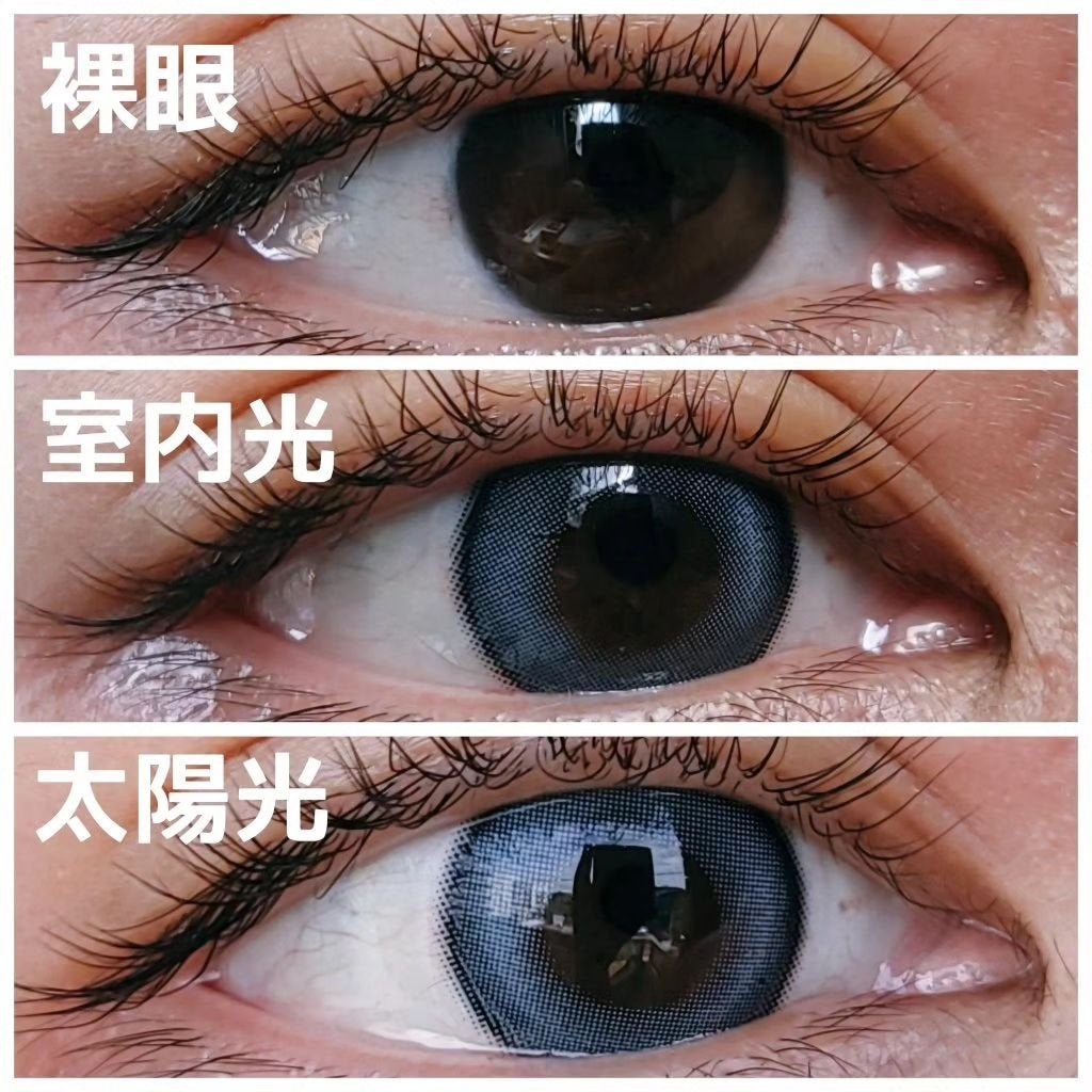 オッドアイズ 1day/ザピエル/カラーコンタクトレンズを使ったクチコミ(3枚目)