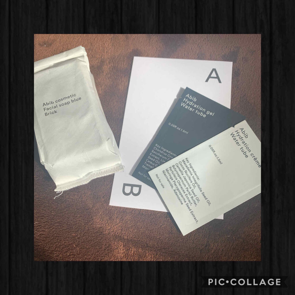 フェイシャルソープブリック ブルー/Abib /洗顔石鹸を使ったクチコミ（1枚目）