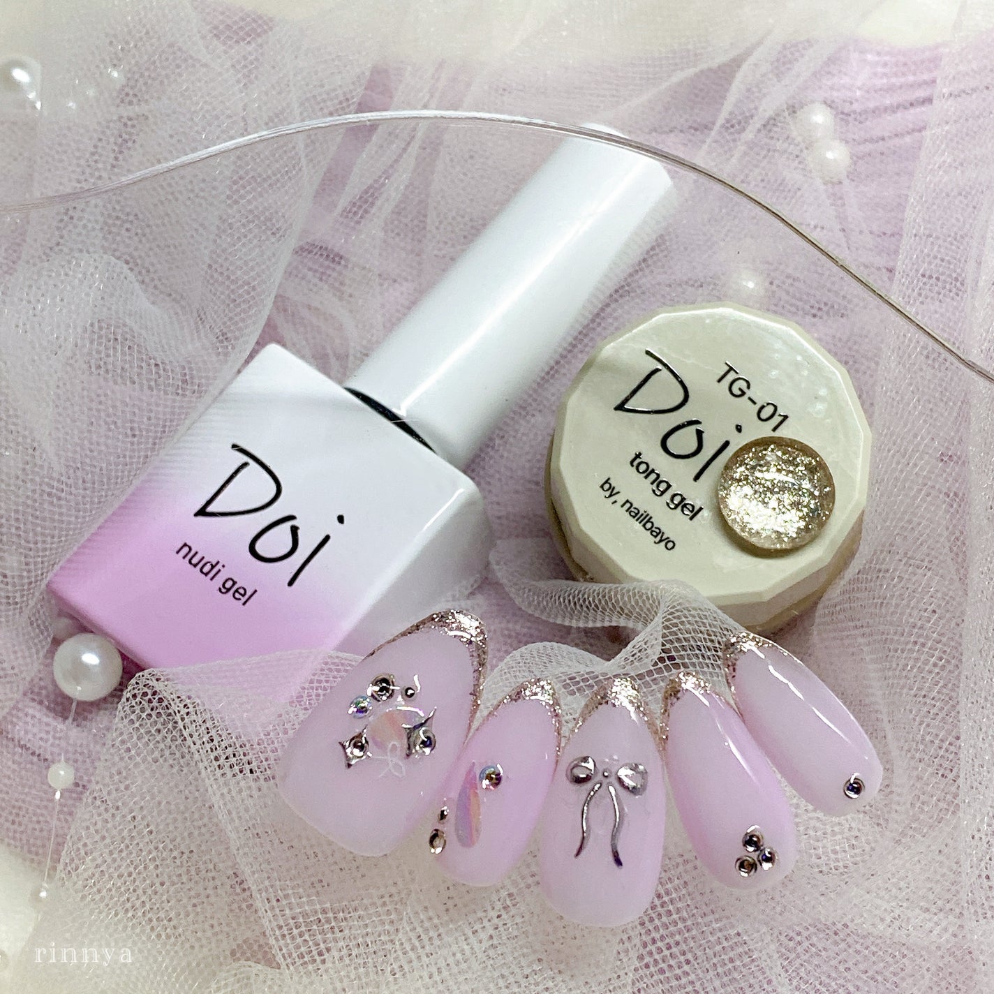 doi nudi gel/nailbayo/ジェルネイルを使ったクチコミ(5枚目)