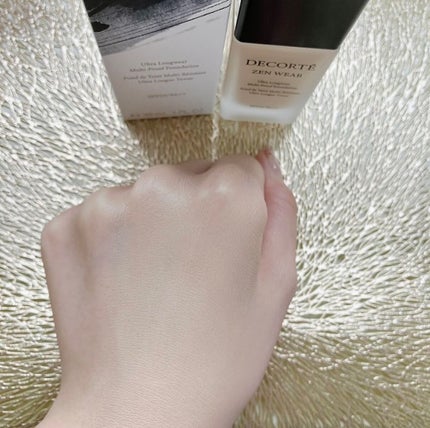 ゼン ウェア フルイド/DECORTÉ/リキッドファンデーションを使ったクチコミ(5枚目)