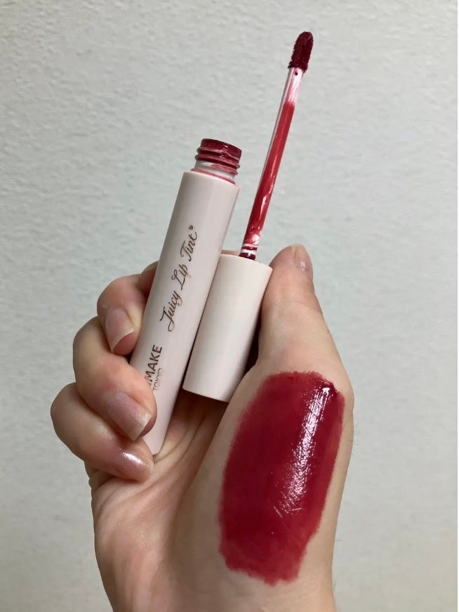 ジューシーリップティント/キャンメイク/口紅を使ったクチコミ(2枚目)