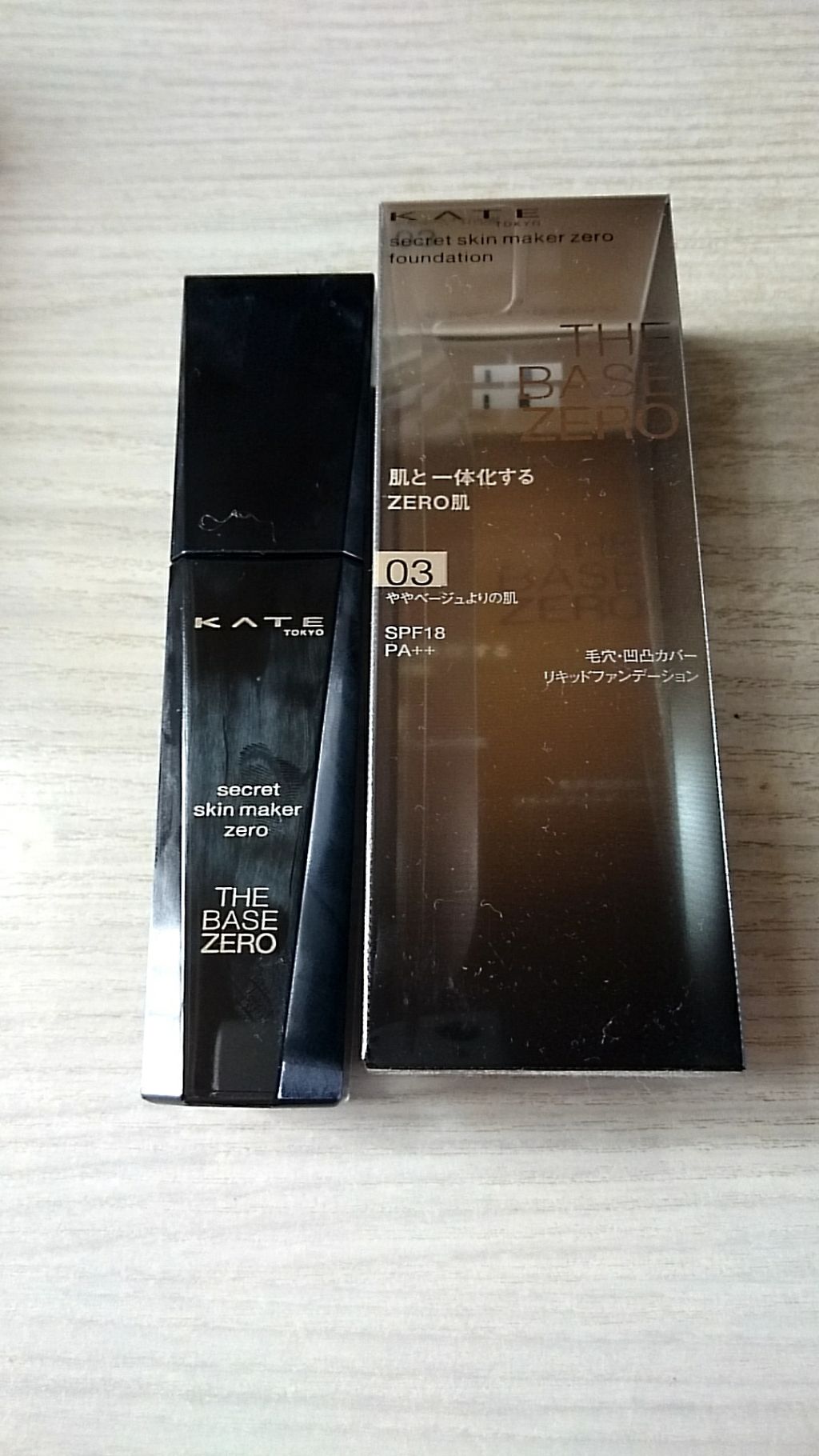 シークレットスキンメイカーゼロ(リキッド)/KATE/リキッドファンデーションを使ったクチコミ(1枚目)