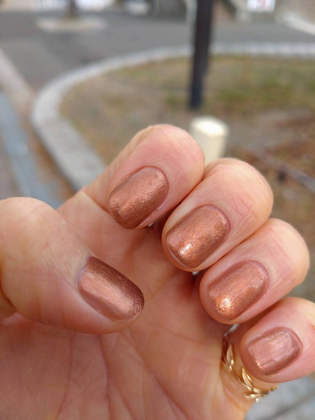 ネイルポリッシュ 114 CULTURE CONNECTOR/THREE/マニキュアを使ったクチコミ（2枚目）