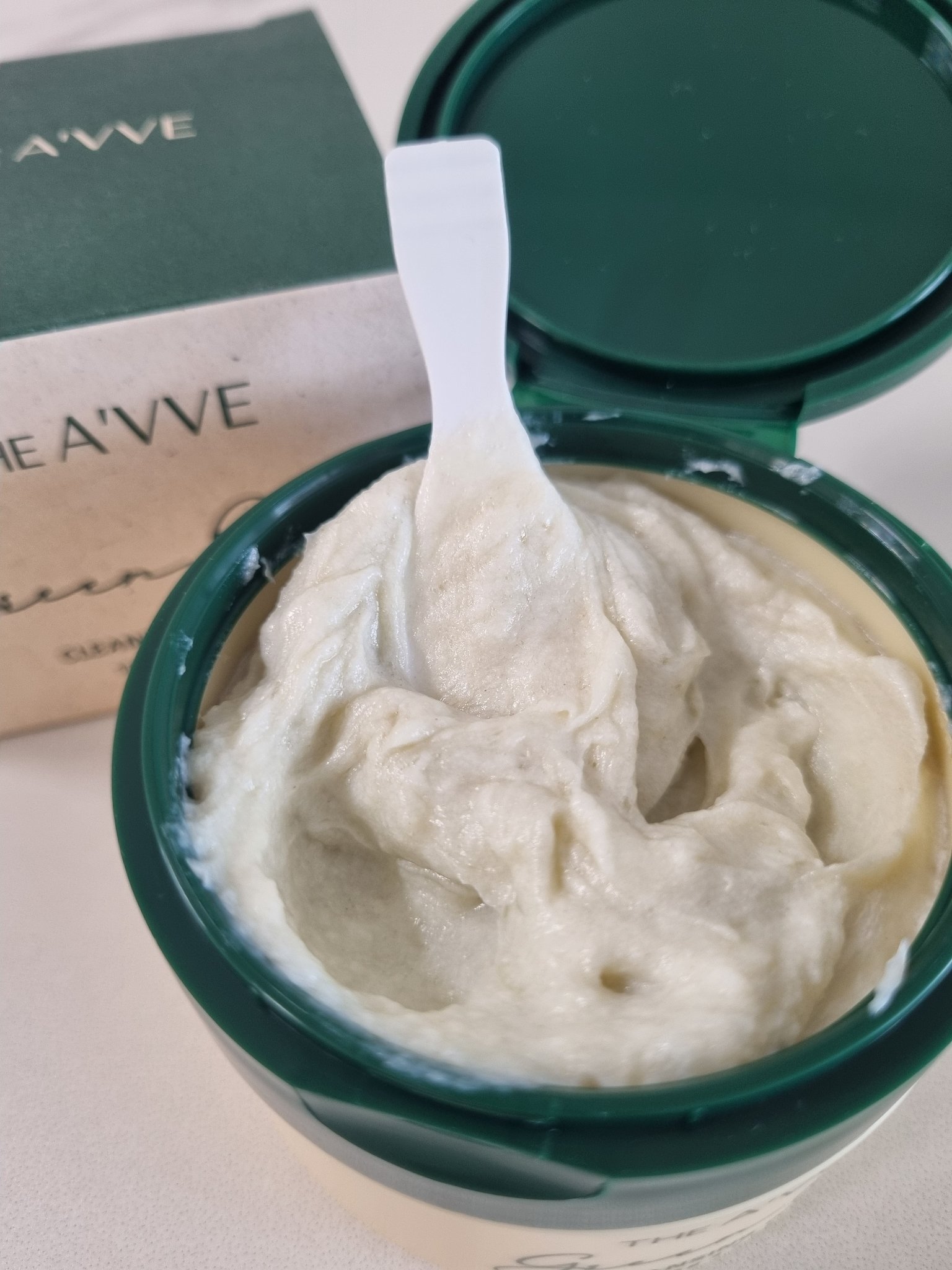 グリーンオートクレンジングホイップ/THE A'VVE/その他洗顔料を使ったクチコミ（2枚目）