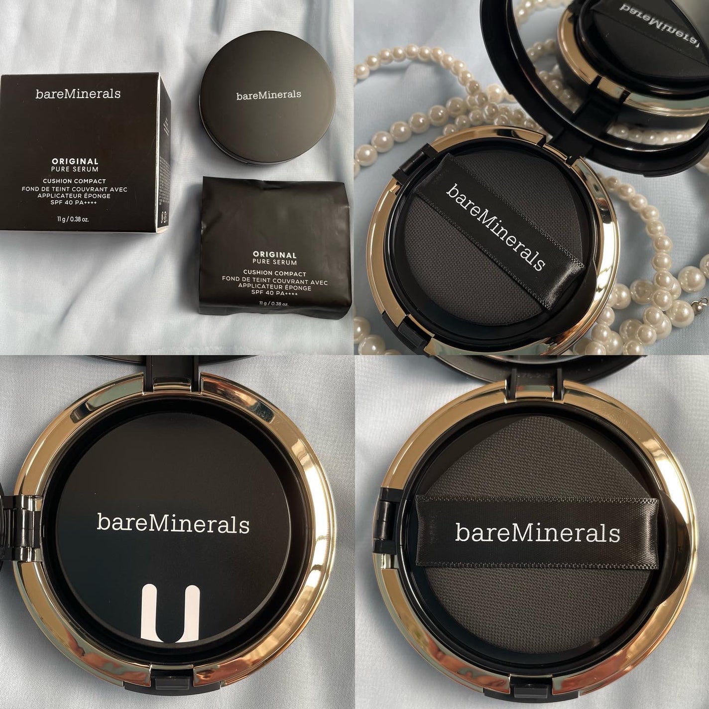 オリジナル ピュア セラム カバーアップ クッション/bareMinerals/クッションファンデーションを使ったクチコミ(2枚目)