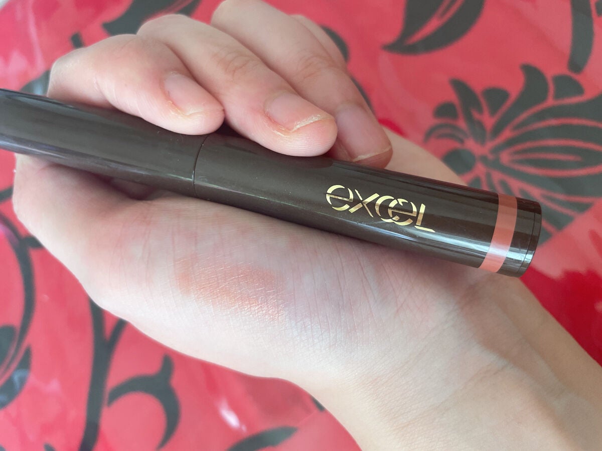 グリームオンフィットシャドウ/excel/スティックアイシャドウを使ったクチコミ(3枚目)