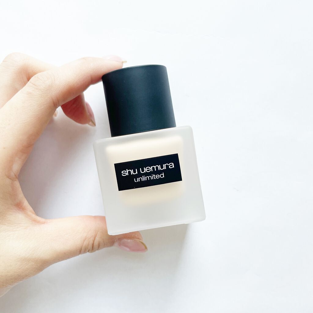 (旧)アンリミテッド ラスティング フルイド/shu uemura/リキッドファンデーションを使ったクチコミ(2枚目)