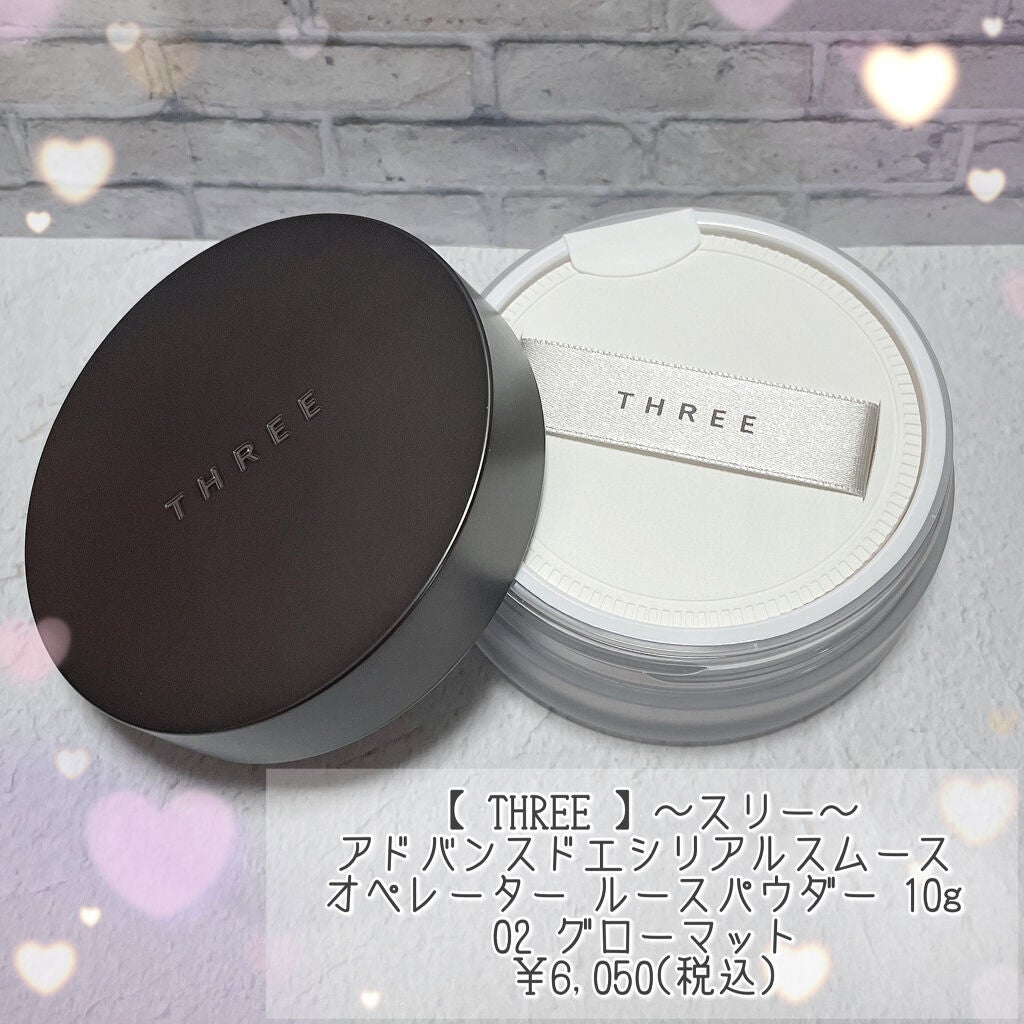 アドバンスドエシリアルスムースオペレーター ルースパウダー/THREE/ルースパウダーを使ったクチコミ(2枚目)