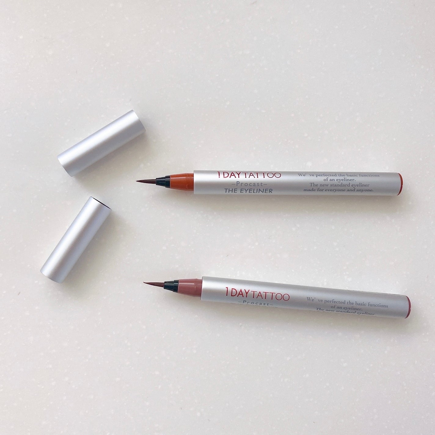 1DAY TATTOO プロキャスト ザ・アイライナー/K-パレット/リキッドアイライナーを使ったクチコミ(3枚目)