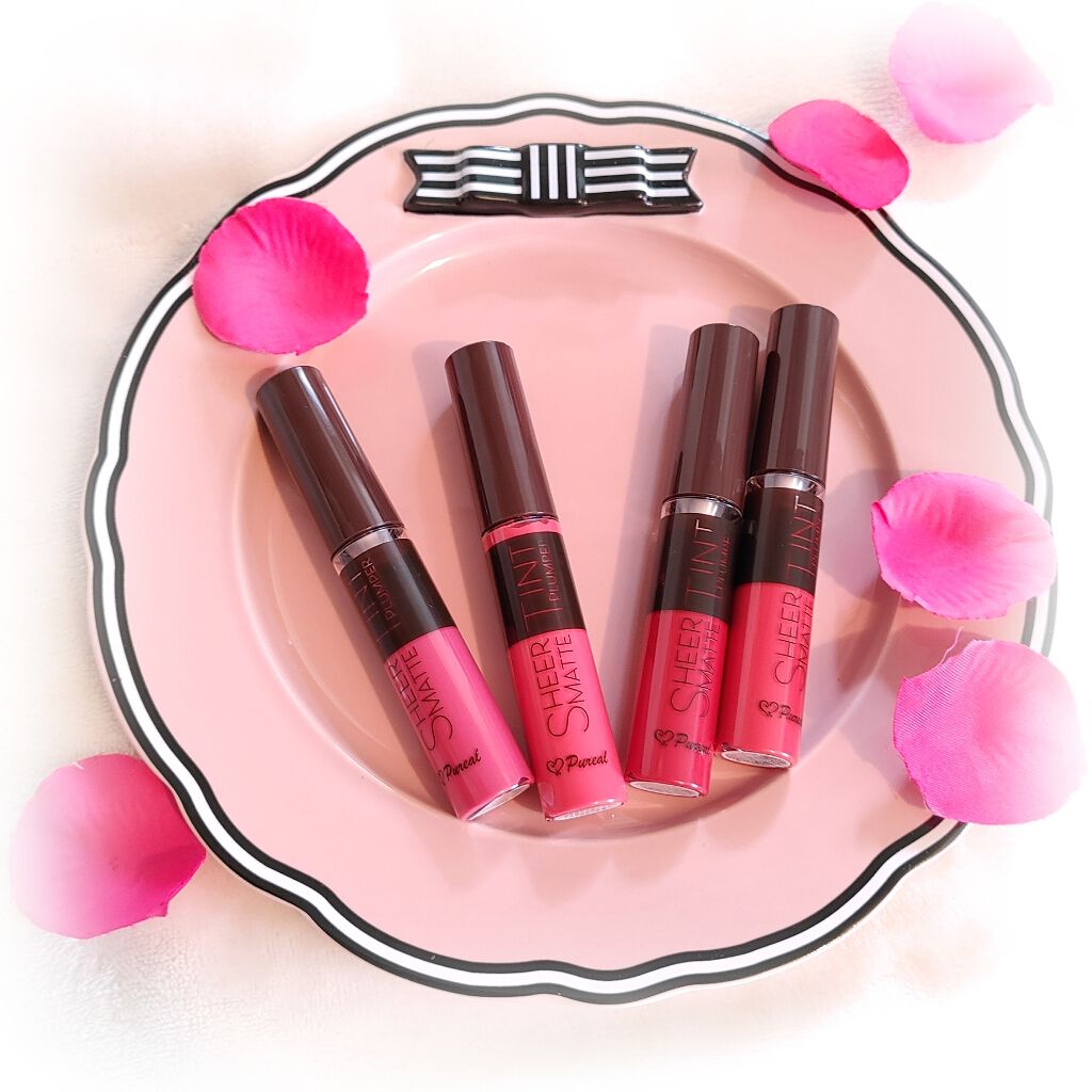 シアーマットティントプランパー/ピュレア/リップティントを使ったクチコミ(1枚目)