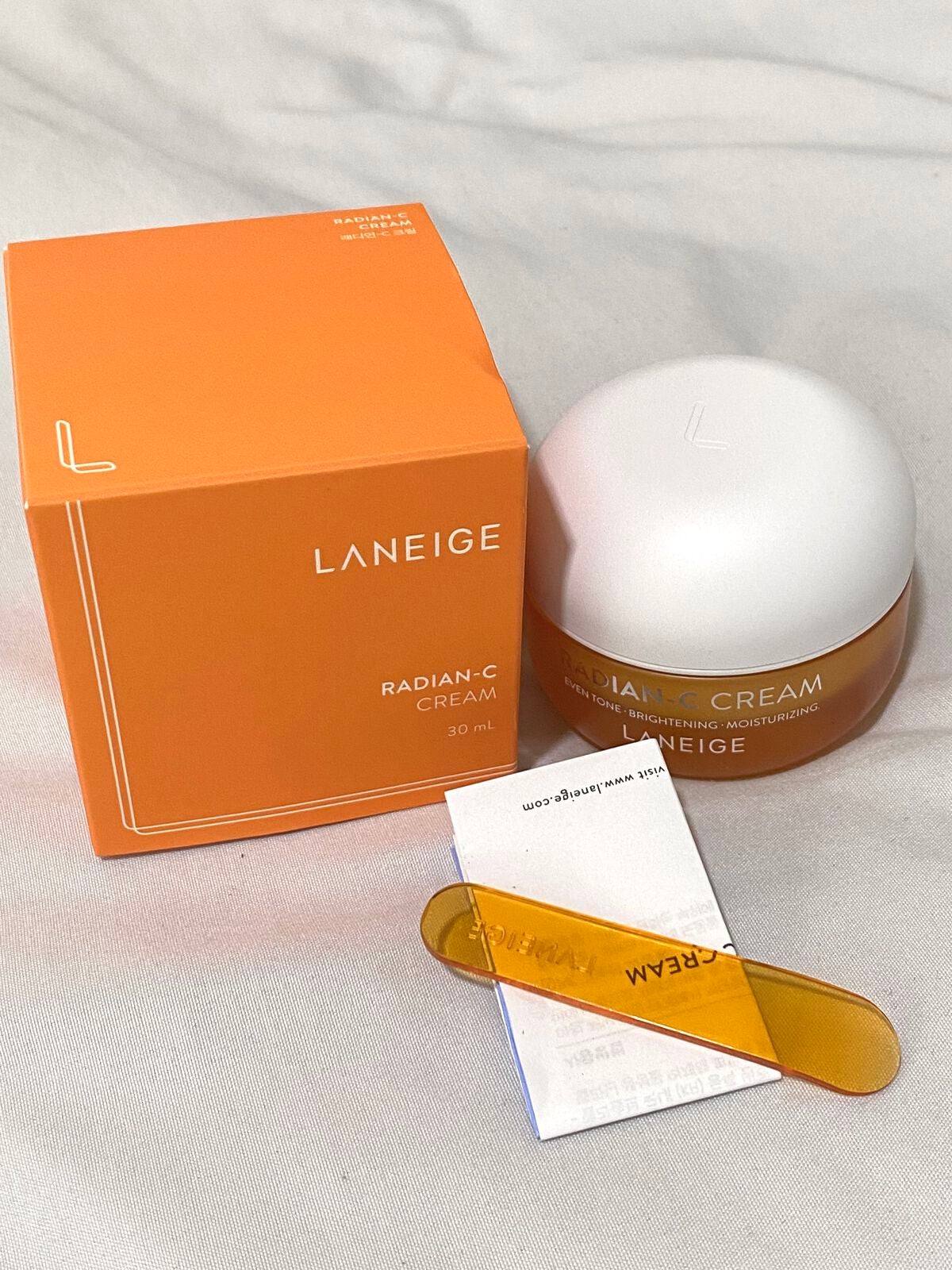 ラディアンーCクリーム/LANEIGE/フェイスクリームを使ったクチコミ(1枚目)