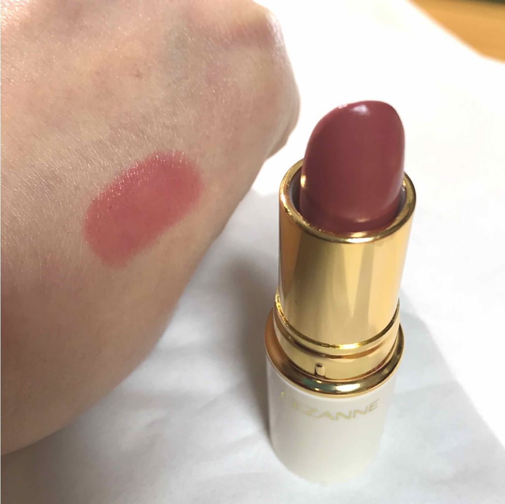 ラスティング リップカラーN/CEZANNE/口紅を使ったクチコミ（2枚目）