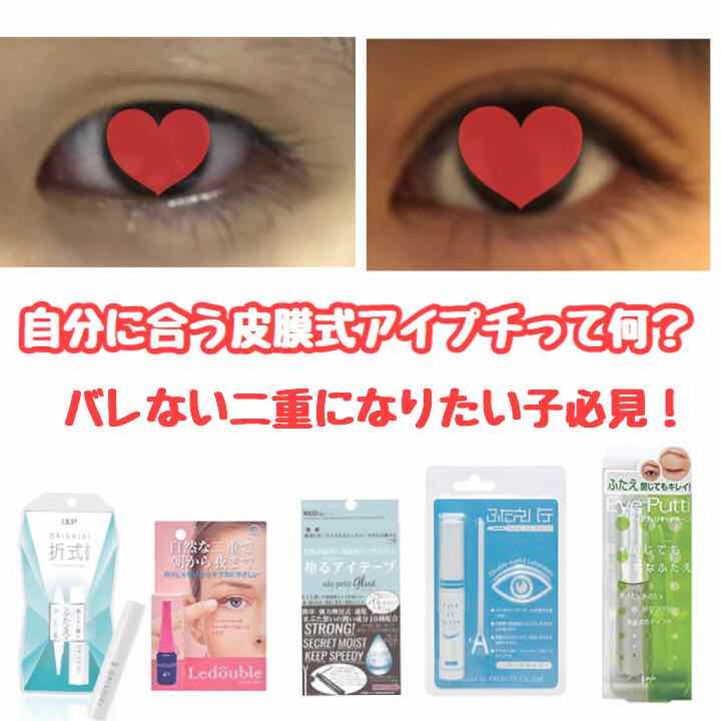 ルドゥーブル/ルドゥーブル/二重まぶた用アイテムを使ったクチコミ（1枚目）