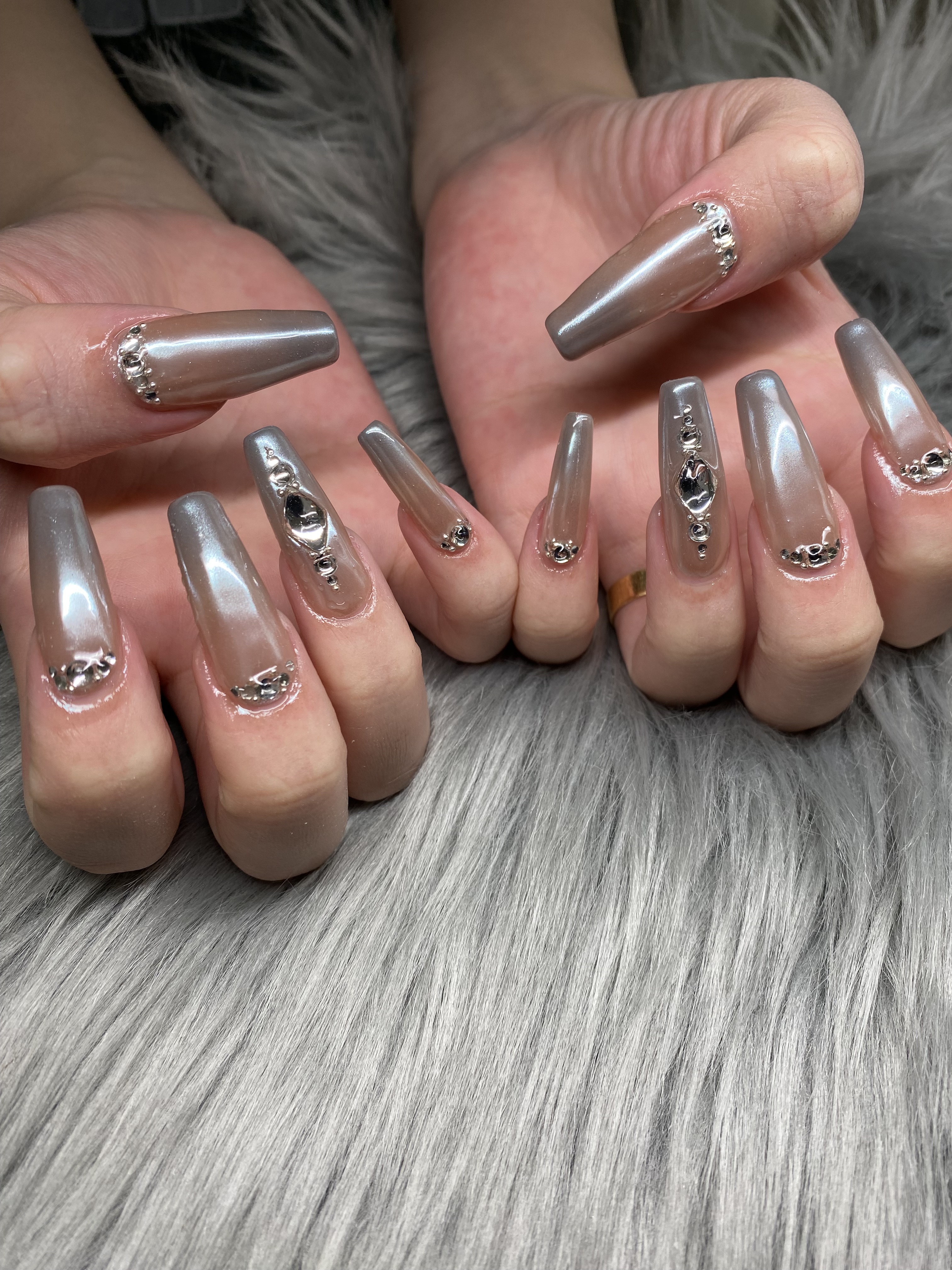 #ジェルネイル,#スカルプネイル,#ミラーネイル,#セルフネイル,#ネイル,#春ネイルのネイルデザイン