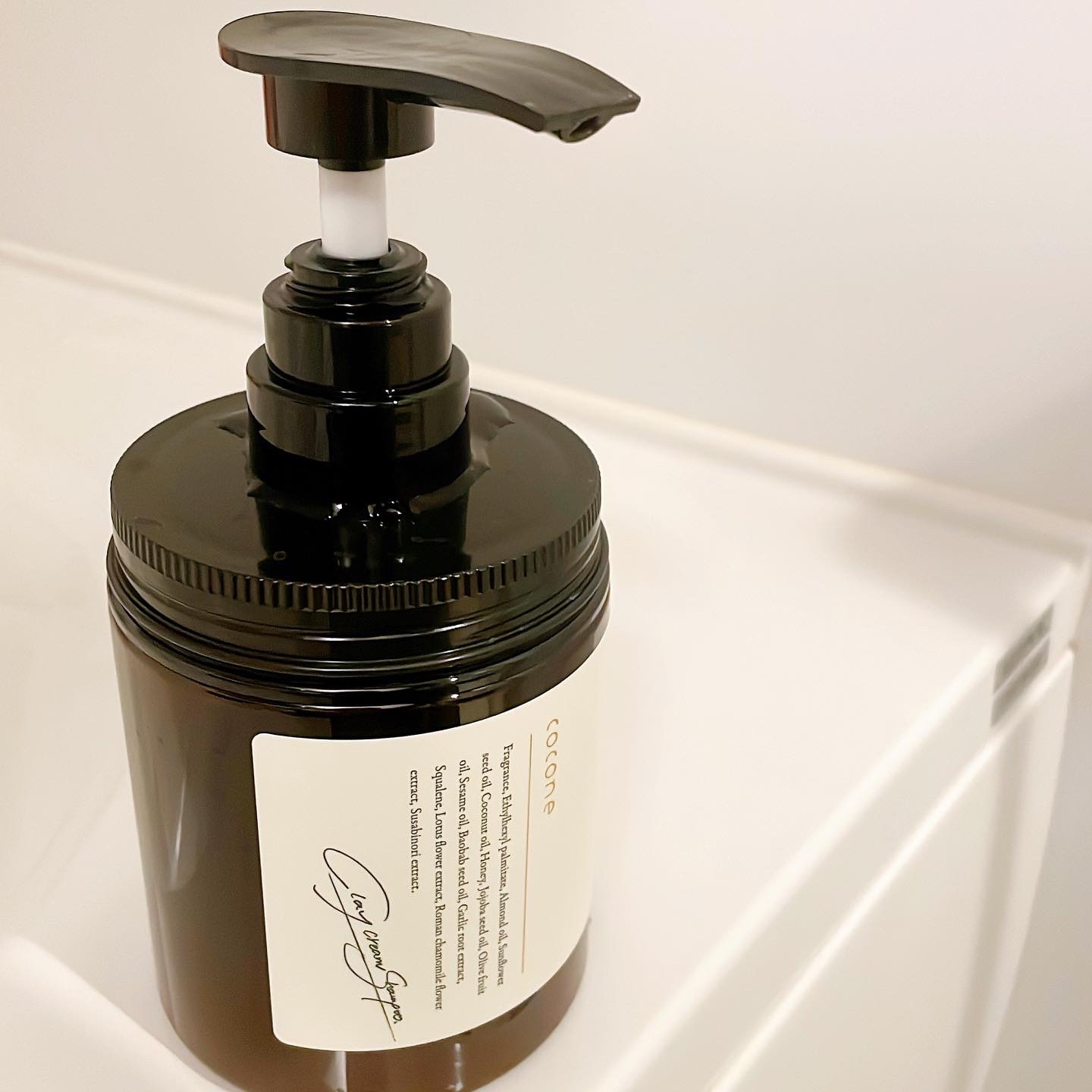 クレイクリームシャンプー（モイスト）/cocone/市販シャンプーを使ったクチコミ（1枚目）