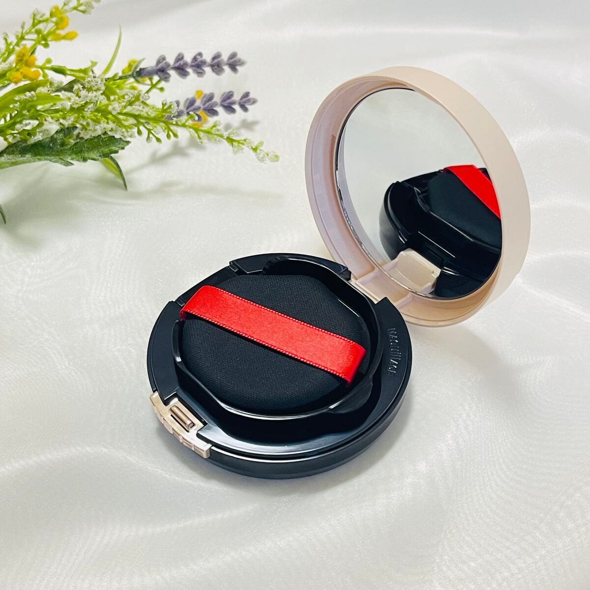 ドラマティッククッションジェリー/マキアージュ/クッションファンデーションを使ったクチコミ(2枚目)