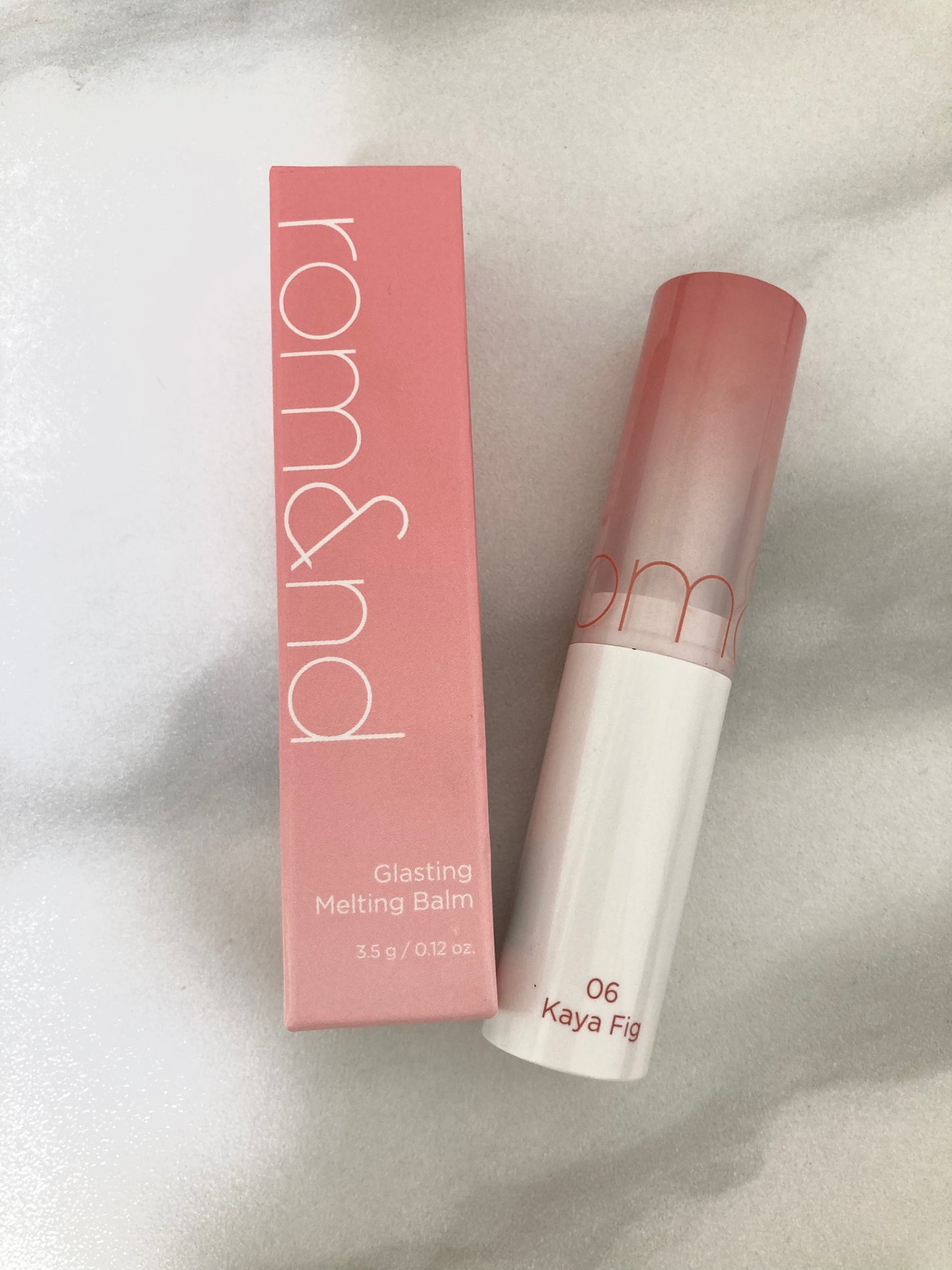 グラスティングメルティングバーム/rom&nd/リップバームを使ったクチコミ(1枚目)