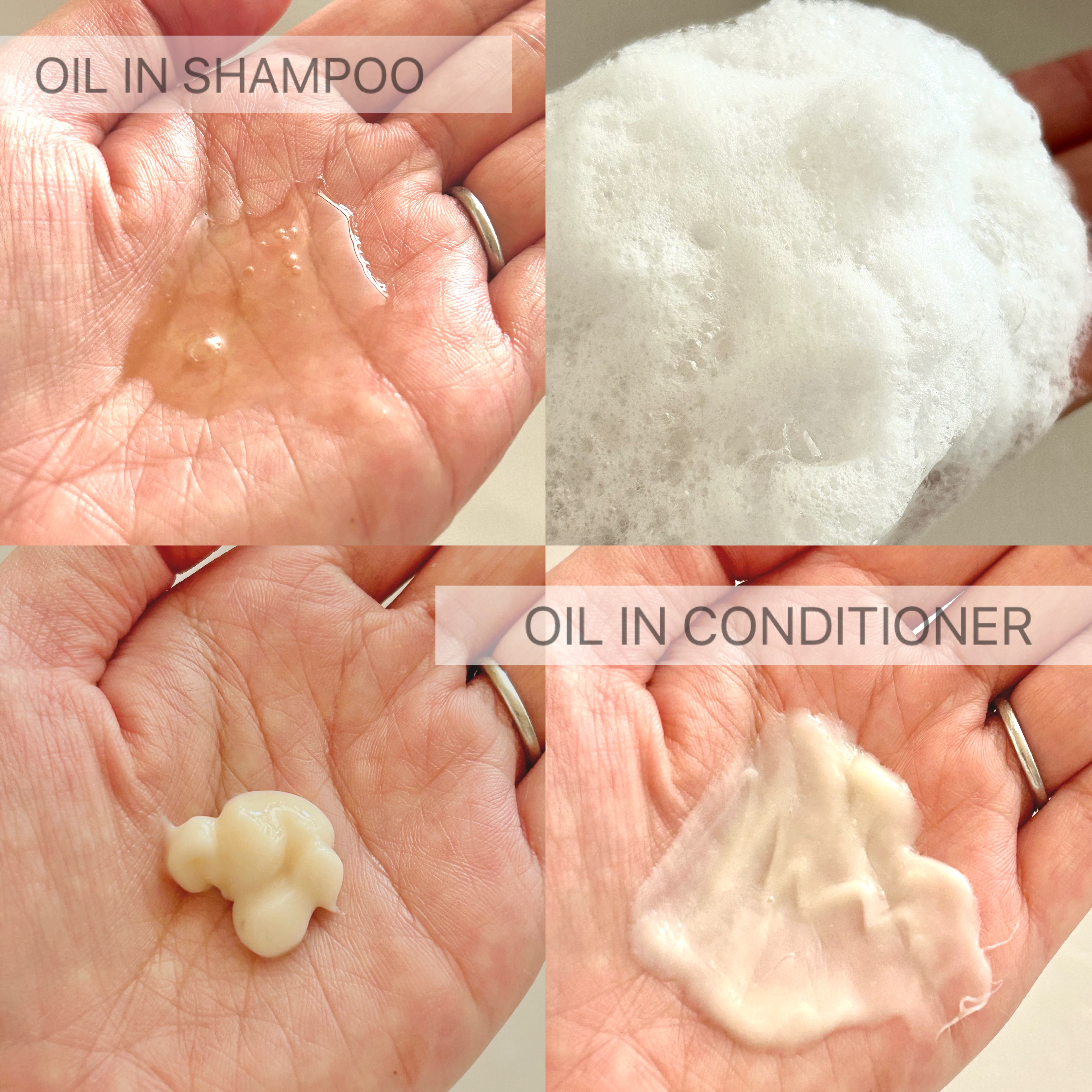 オイルインシャンプー／オイルインコンディショナー (グロス＆リペア)/ディアボーテ/市販シャンプーを使ったクチコミ（3枚目）